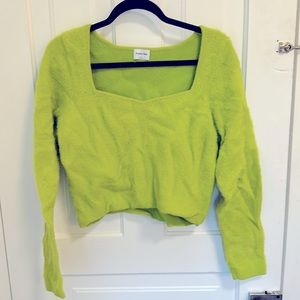 Sundays best grinch green sweater